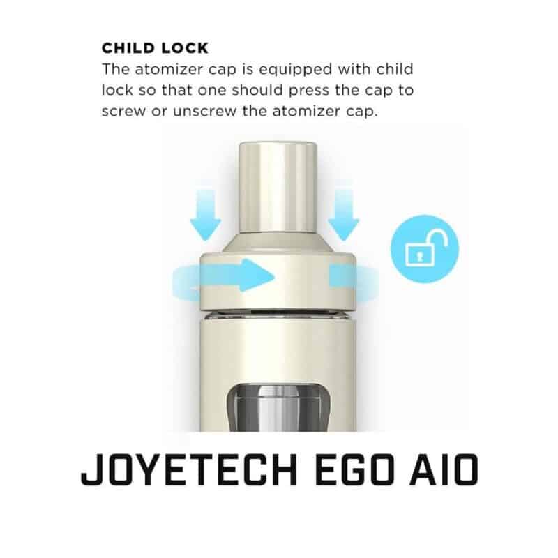Joyetech eGo AIO (2 ml, 1700 mAh) uVape.se