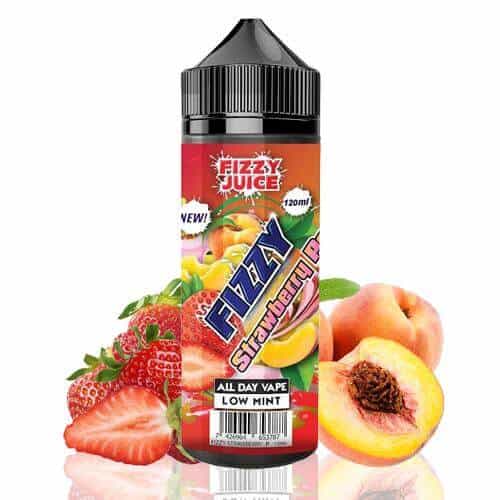 fizzy juice strawberry peach 120ml