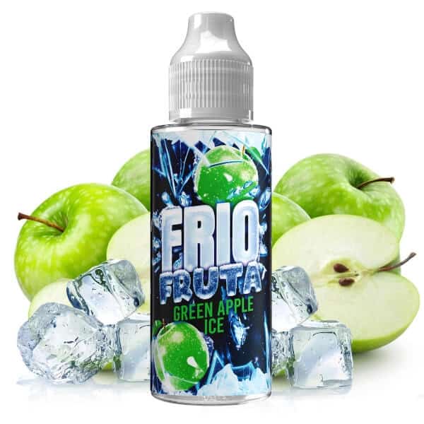 frio fruta green apple ice