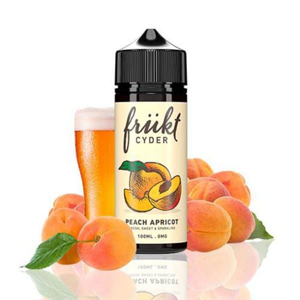 frukt cyder peach apricot shortfill 1