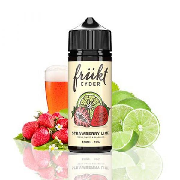 frukt cyder strawberry lime shortfill