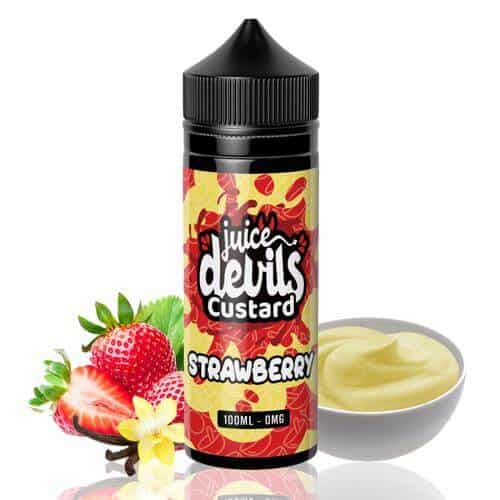juice devils strawberry custard 100ml