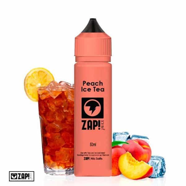 peach ice tea 50ml by zap juice