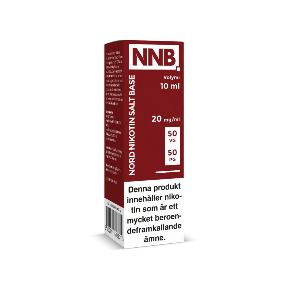 NNB Nic Salt Shot Nikotinsalt Saltnikotin 20mg 10 ml 50/50 SE