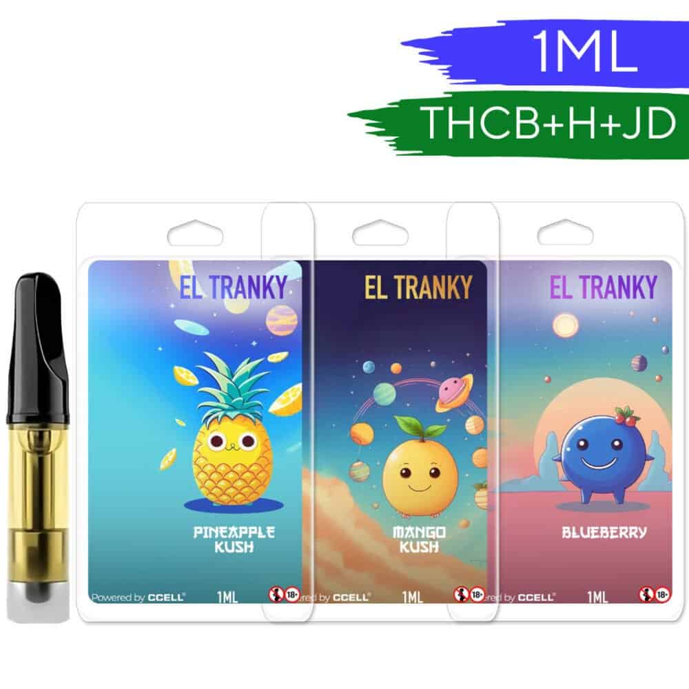 THCB+H+JD - EL TRANKY 1ML 510 CARTRIDGE