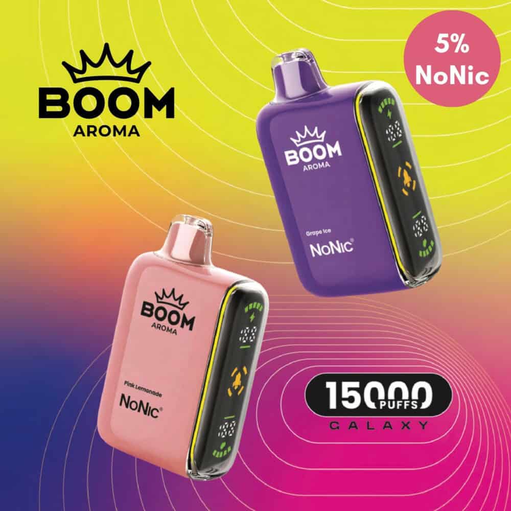 Aroma Kick, Aroma King, Boom vape, NoNic Galaxy 1