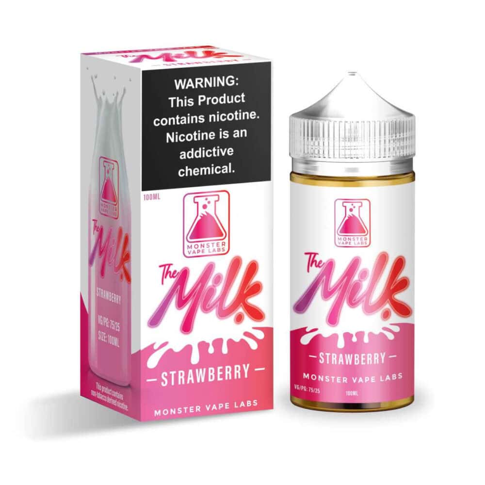 Jam Monster The Milk - Strawberry - 100ml Shortfill