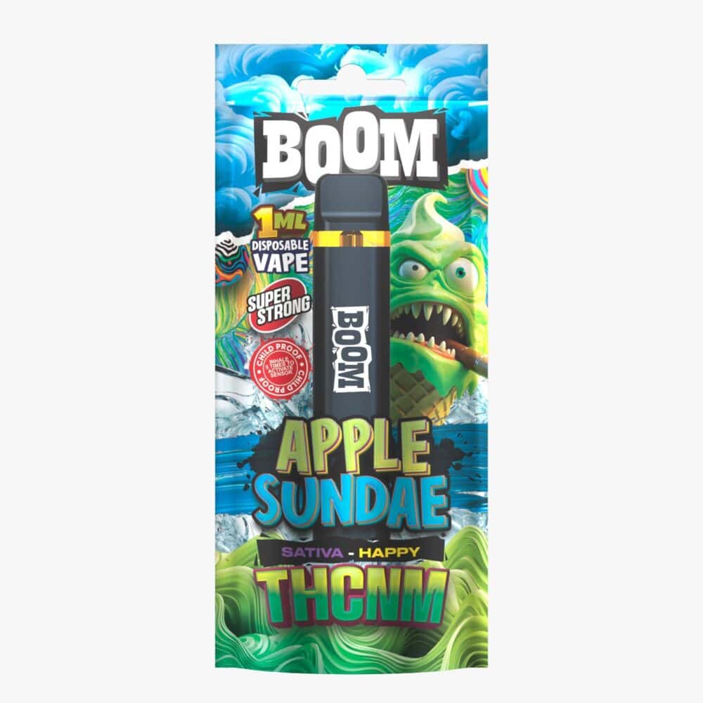 THCNM Vape 1ml Apple Sundae - Acan - Sverige